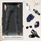 👖Ανδρικό τζιν slim fit με 6 τσέπες