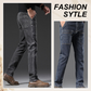 👖Ανδρικό τζιν slim fit με 6 τσέπες