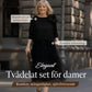 👗 Långärmad damtröja och ärmlös klänning – Tvådelat set, stilrent och bekvämt ✨