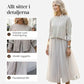 👗 Långärmad damtröja och ärmlös klänning – Tvådelat set, stilrent och bekvämt ✨