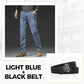 👖Ανδρικό τζιν slim fit με 6 τσέπες