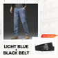 👖Ανδρικό τζιν slim fit με 6 τσέπες