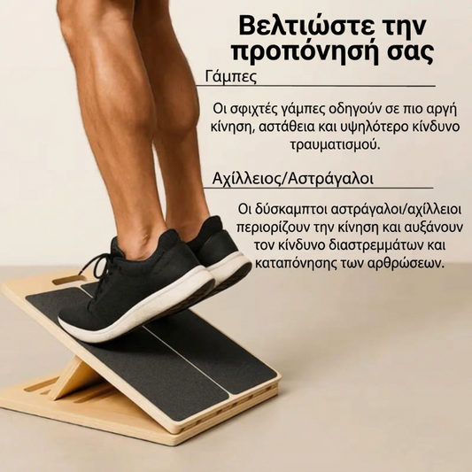 【🎁 Δωρεάν παράδοση】Ρυθμιζόμενη ξύλινη κεκλιμένη σανίδα για τέντωμα μοσχαριών