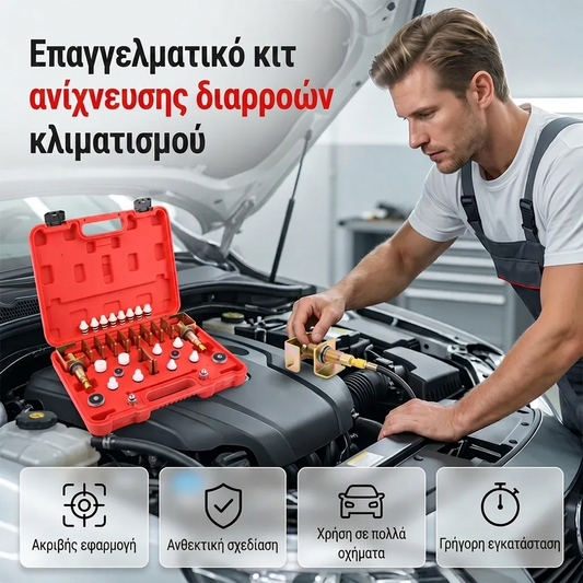 🔧Συσκευή ανίχνευσης διαρροών για κλιματιστικά αυτοκινήτων γενικής χρήσης【✨ Δωρεάν αποστολή】