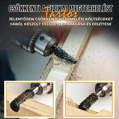 🔧Περιστρεφόμενη λίμα από χάλυβα, λίμα ειδικού σχήματος, σετ 5 τεμαχίων｜Λίμα από χάλυβα με σχέδια, ηλεκτρική κεφαλή λείανσης✨