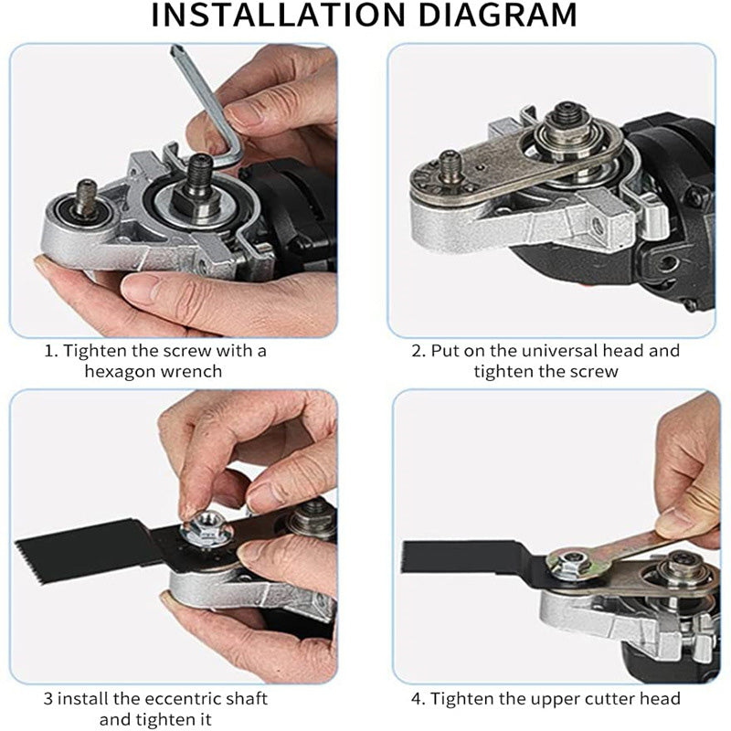 👨‍🔧Sada adaptérů a nástavců pro úhlové brusky