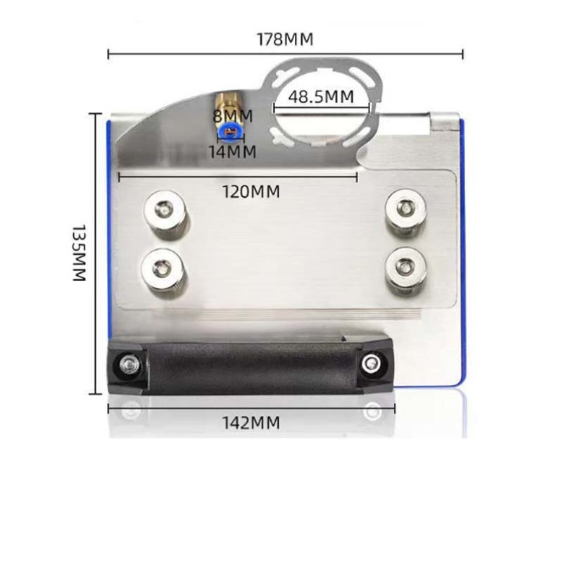 🔥Suport pentru polizor unghiular pentru tăierea oblică a plăcilor de 45°C