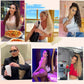 🎁Προώθηση τελευταίας ημέρας!💜Χνουδωτές μπούκλες με αλογοουρά
