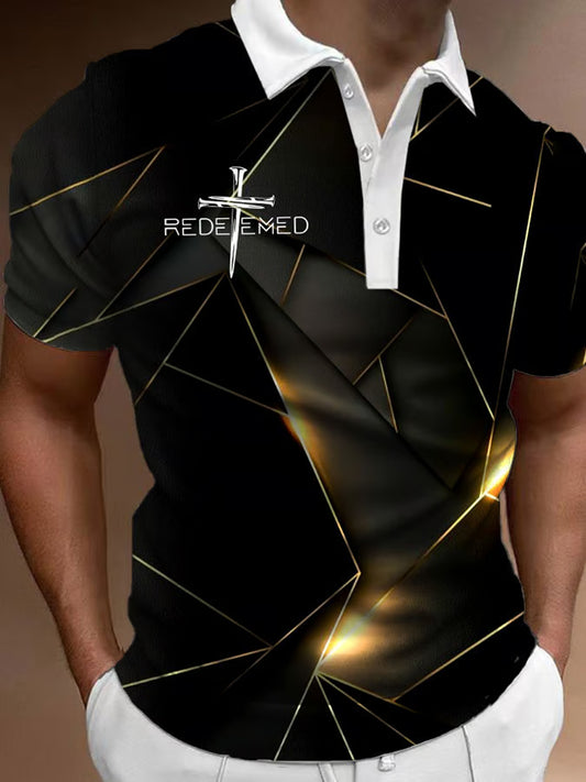 Ανδρική πίστη Waffle Polo πουκάμιση