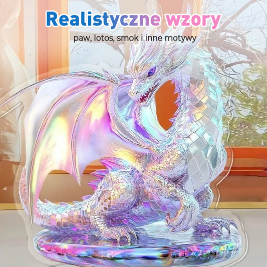 【✨1 + 1 δωρεάν】Ακρυλικό χρωματιστό ζωάκι για το γραφείο