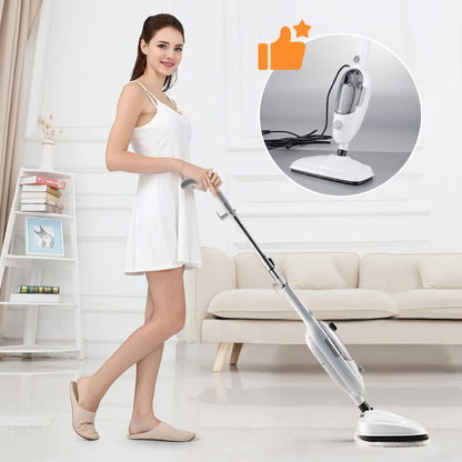 【✨ Δωρεάν παράδοση】Πολυχρηστικό, άνετο σφουγγαρίστρα με αποσπώμενο εξάρτημα για καθαρισμό με ατμό