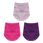 🌸 3-pack högmidjade trosor – Figurformande, magkontroll, plus size 📦