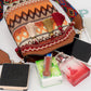 Βοημική κεντητή crossbody τσάντα με κρόσσια – μοναδική & κομψή