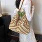 Women's Casual Lightweight Woven Bag