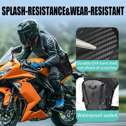 🏍️ Πολυλειτουργική αδιάβροχη τσάντα ποδηλασίας για το μηρό