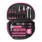 Pink General Household Hand Tool Kit