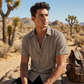 Men's Casual Short Sleeve Button-Down Shirt