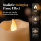 🕯️ Ζεστά, τρεμοπαίγοντα κεριά LED χωρίς φλόγα【Συσκευασία 24 τεμαχίων】