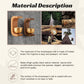 Magnetic Wooden Wind Chime Doorbell Decoration