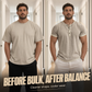 Men's Short Sleeve Breathable Henley Shirt