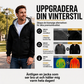 💥Mycket efterfrågad just nu! Bara några få kvar!💥 Varm vinterjacka för herrar med huva