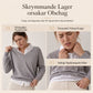 💓 Mjuk Stickad Tröja för Dam med V-ringning, Knappslå och Lager-på-lager-look 👚