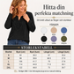 🌈 Elegant damtröja med V-ringning i spets