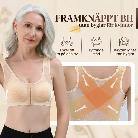 👙 Ny modell 2026: sport-BH med spänne framtill och bra stöd