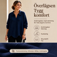 💋 Elegant V-ringad tröja för kvinnor med lanthernärmar