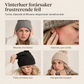 😘 Myk, fluffig lue av falsk minkpels med søte bjørneører – varm vinterlue for kalde dager