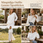 ✨Asymmetrisk design, unik & snygg – Dam en-axel linne-topp ✨