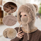 🧣3-i-1 fullt skydd, flexibel ventilation – Vinterbalaclava med huva ✨