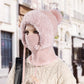 🧣3-i-1 fullt skydd, flexibel ventilation – Vinterbalaclava med huva ✨