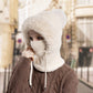 🧣3-i-1 fullt skydd, flexibel ventilation – Vinterbalaclava med huva ✨