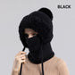 🧣3-i-1 fullt skydd, flexibel ventilation – Vinterbalaclava med huva ✨