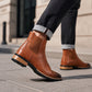 Tidlösa Herr Chelsea Boots – Enkel Påtagning, Robust & Mjuk Yta