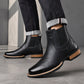 Tidlösa Herr Chelsea Boots – Enkel Påtagning, Robust & Mjuk Yta