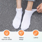 🧦 Légáteresztő, pamutkeverékből készült sportzokni