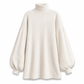 👗 Elegant lös höstklänning för kvinnor med långa lampärm – Bekväm och stilfull ✨