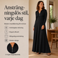 👗 Lång huvklänning i ribbstickat för kvinnor – Mjuk, varm och bekväm ✨