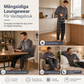 ✨Mjuk plyschstickad loungetröja och pyjamas för män – Rundhalsad enfärgad tröja och rutiga byxor ✨