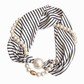 🤍 Pärlhalsband i form av halsduk – Elegant och unikt smycke ✨
